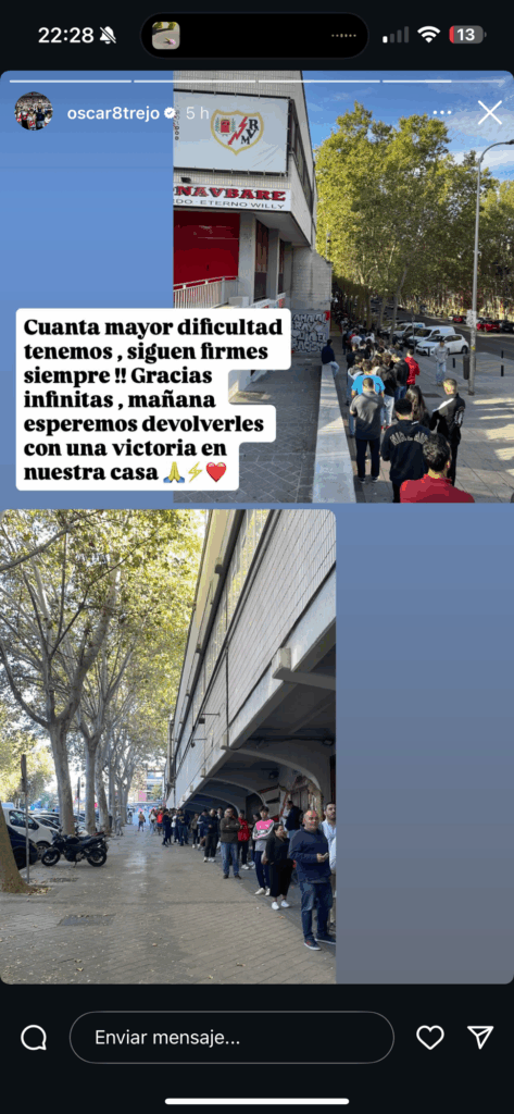 Trejo tras las colas en Vallecas: “Cuanta mayor dificultad tenemos, siguen firmes siempre” 2 img 1632 1