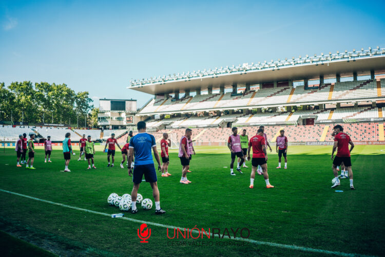 Rayo entrenamiento estadio