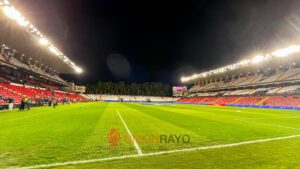 El Estadio de Vallecas cambia el césped de las zonas de porterías y calentamientos 3 Cesped invierno