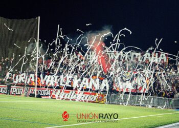 tifo yuncos rayo copa del rey
