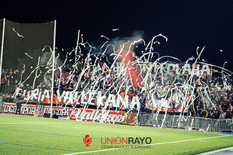 tifo yuncos rayo copa del rey