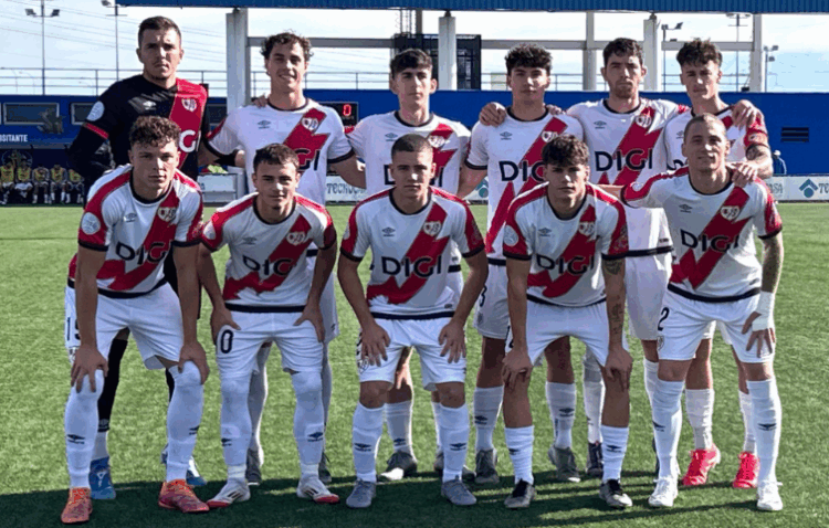 Getafe B vs Rayo B. Vía: @rayovallecano