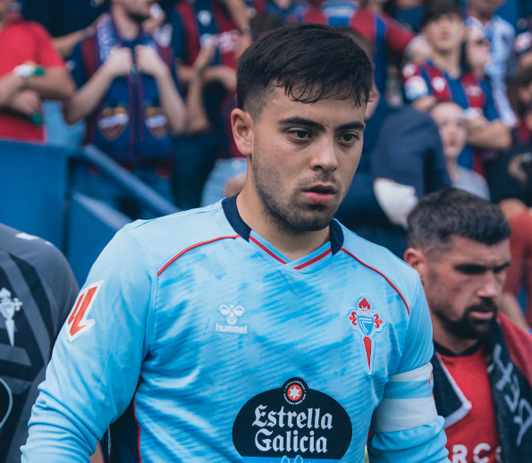 Fran Beltrán tercer jugador más partidos Celta