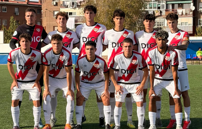 Rayo B vs Quintanar del Rey. Vía: @Rayo_academia
