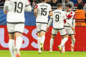 Fran Pérez gol Rayo Vallecano Foto: EFE