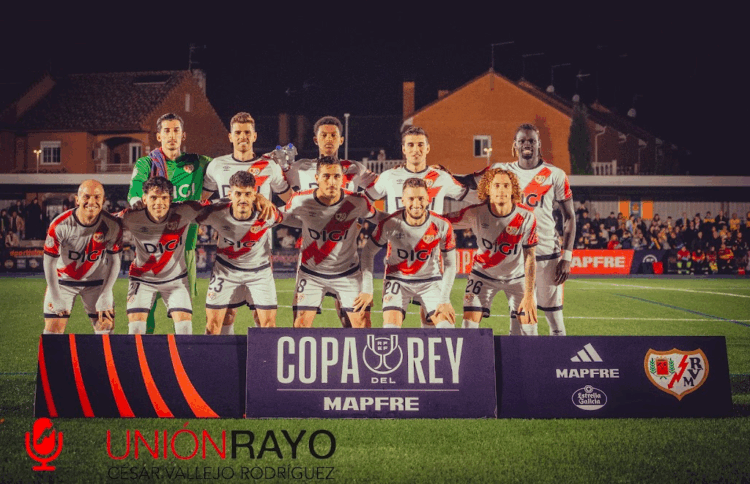 Once del Rayo Vallecano ante el Real Ávila 1 Rayo once Ávila