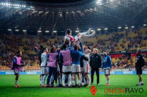 Galería del Jagiellonia 1-2 Rayo Vallecano de Conference League 2 Rayo Pacha Espino