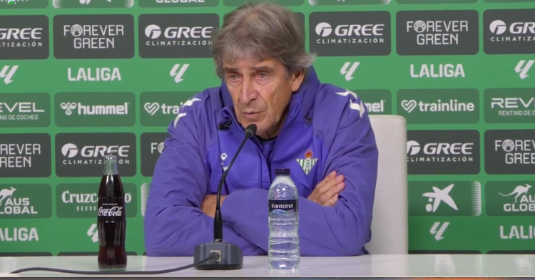 Pellegrini en la previa del Rayo - Betis: "Va a ser un rival en su campo, que de por sí es complicado, difícil de superar" 1 Pellegrini