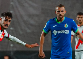 Mayoral y Óscar Valentín Getafe Rayo