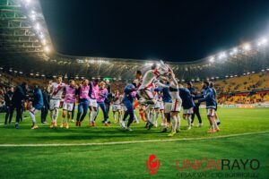 Rayo celebración Jagiellonia COnference