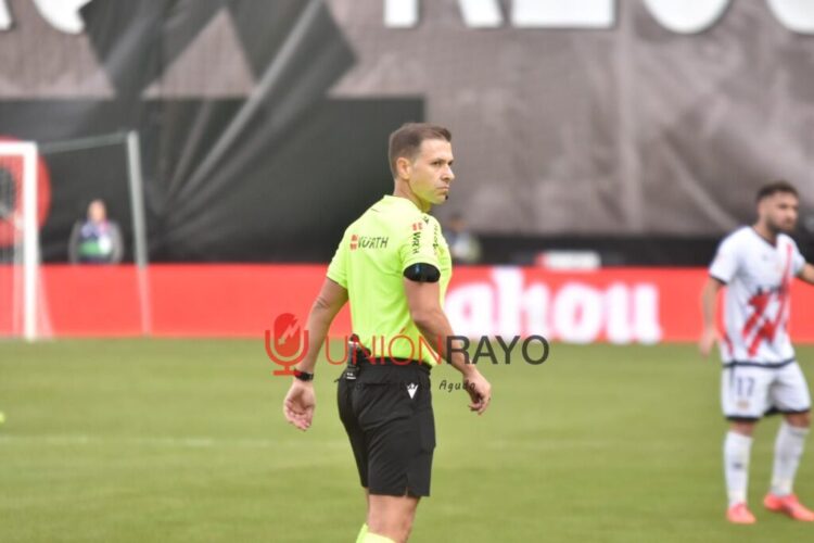 Cordero Vega arbitrará el Real Ávila-Rayo Vallecano 1 Cordero Vega