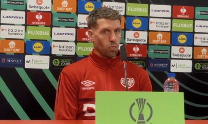 Lejeune en la previa del Rayo - Drita: “Queremos llegar lo más lejos posible” 1 img 5910