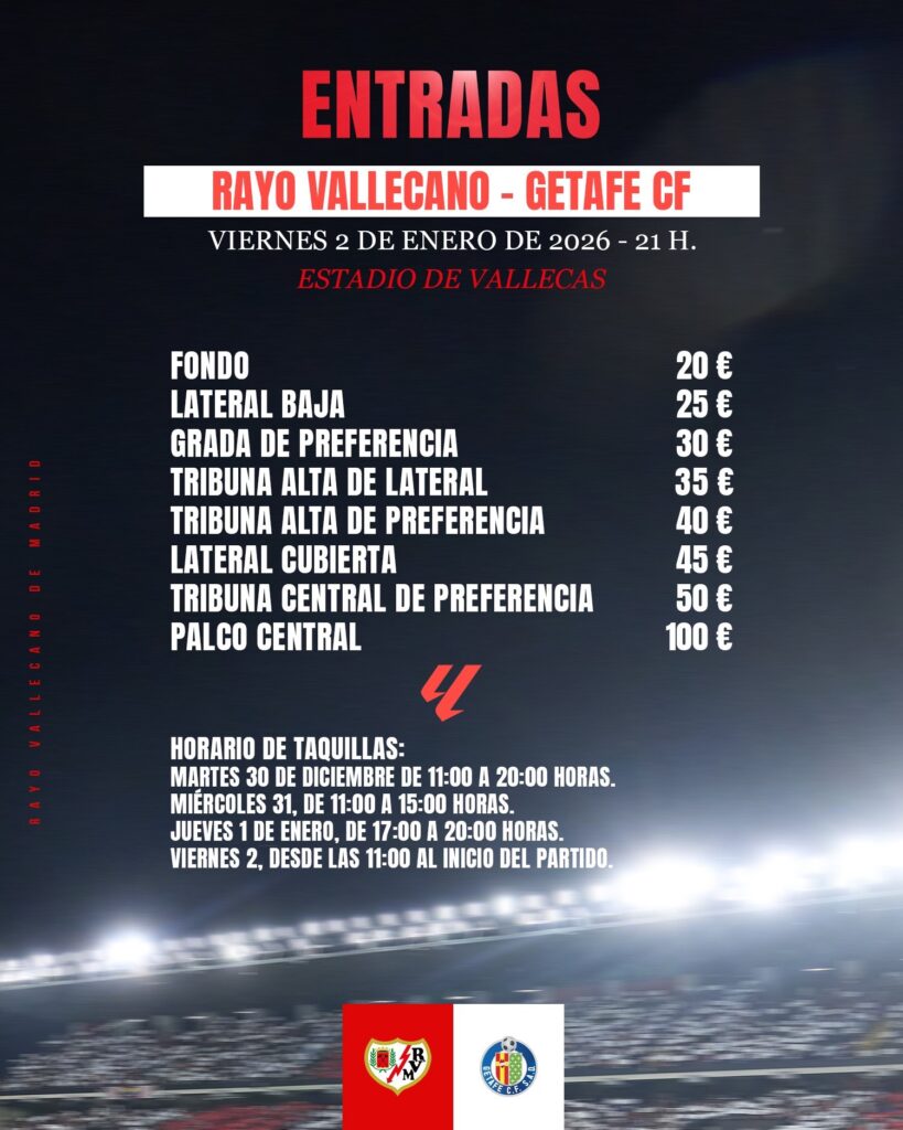 Información entradas para el Rayo Vallecano – Getafe 3 img 6514