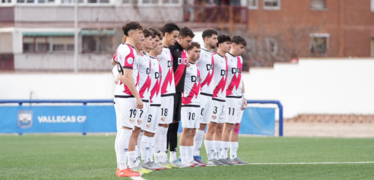 Rayo Vallecano B. Vía: @Rayo_academia