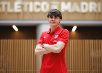 Marcos Parriego. Vía: Atlético de Madrid