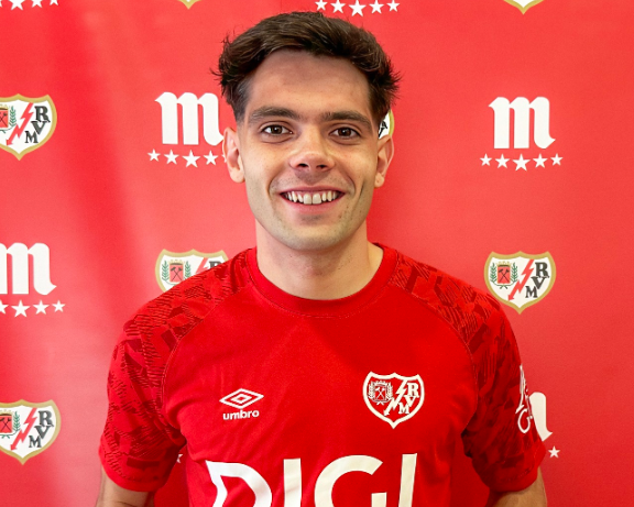 Fran Pérez, mejor jugador del Rayo en el mes de noviembre 1 Fran Perez mejor jugador noviembre