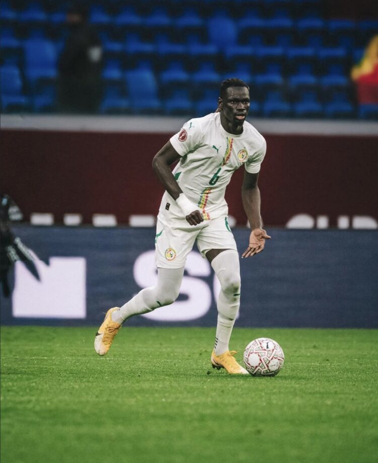 Pathé Ciss a cuartos de final de la Copa África con Senegal 1 @CherifSadio