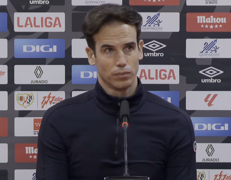Iñigo rueda de prensa rayo getafe 2025-26