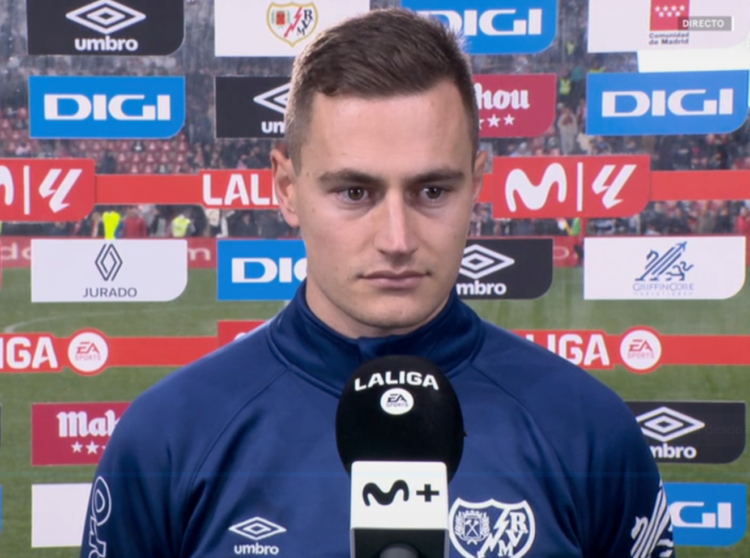 Jorge de Frutos declas rayo getafe 2025-26