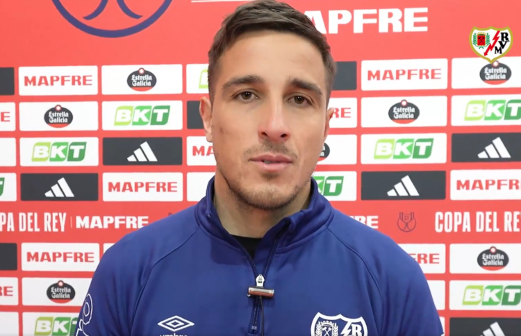 Trejo, tras la victoria ante el Granada: "Nos vamos con una victoria importante que ojalá nos ayude para conseguir otra el domingo" 1 Trejo declas granada rayo copa