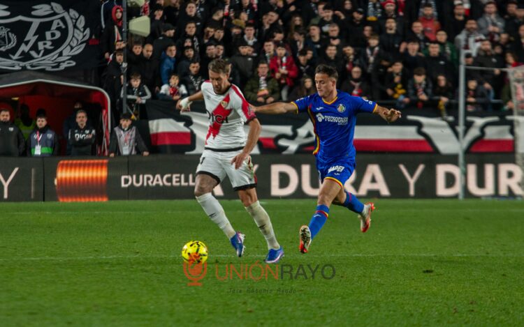 El excanterano Joselu pisó Vallecas con la camiseta del Getafe 1 Rayo Getafe Joselu Lejeune