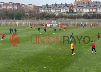 Entrenamiento del Rayo Vallecano