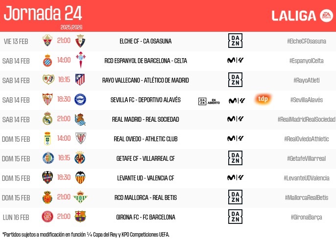 Horario jornada 24: Rayo Vallecano vs Atlético de Madrid 3 img 8214