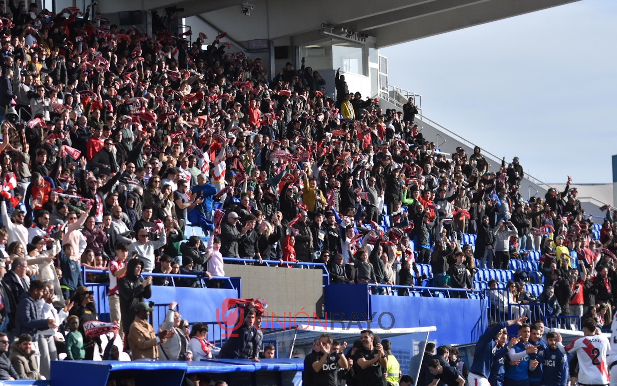 El Rayo Vallecano – Atlético de Madrid es el partido con menos asistencia esta temporada
