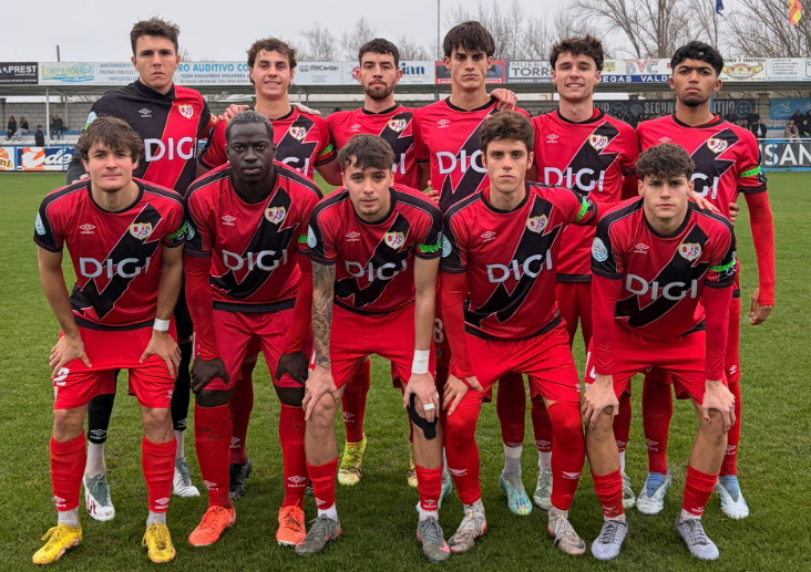Rayo Vallecano B. Vía: @Rayo_academia