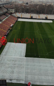 césped Estadio de Vallecas Rayo