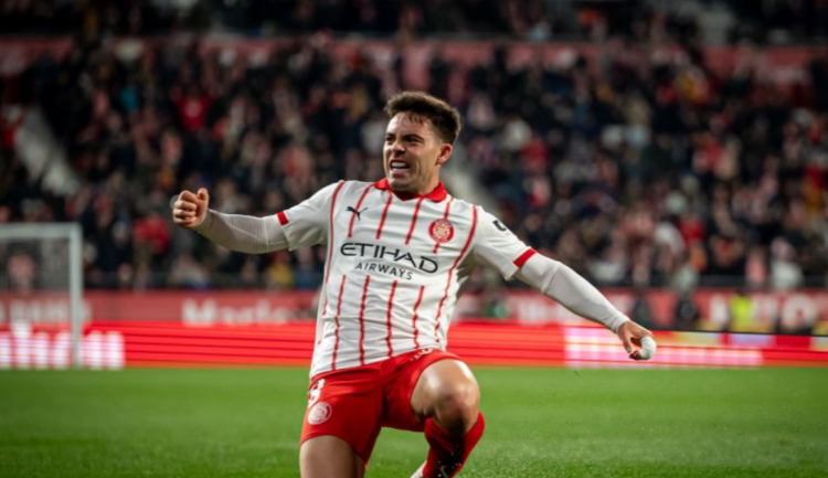 Fran Beltrán le da la victoria al Girona ante el Barcelona 1 Fran Beltrán