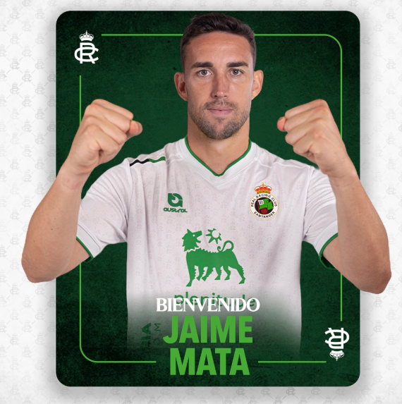 El exrayista Jaime Mata ficha por el Racing de Santander 1 Jaime Mata