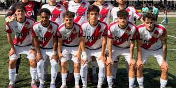 Las Palmas Atlético- Rayo Vallecano B. Vía: @Rayo_academia