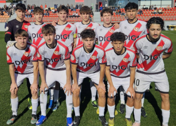 Juvenil A. Vía: @Rayo_academia