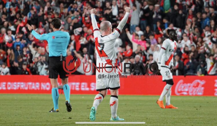 Isi iguala a Bolić como quinto máximo goleador histórico del Rayo en Primera 1 Isi