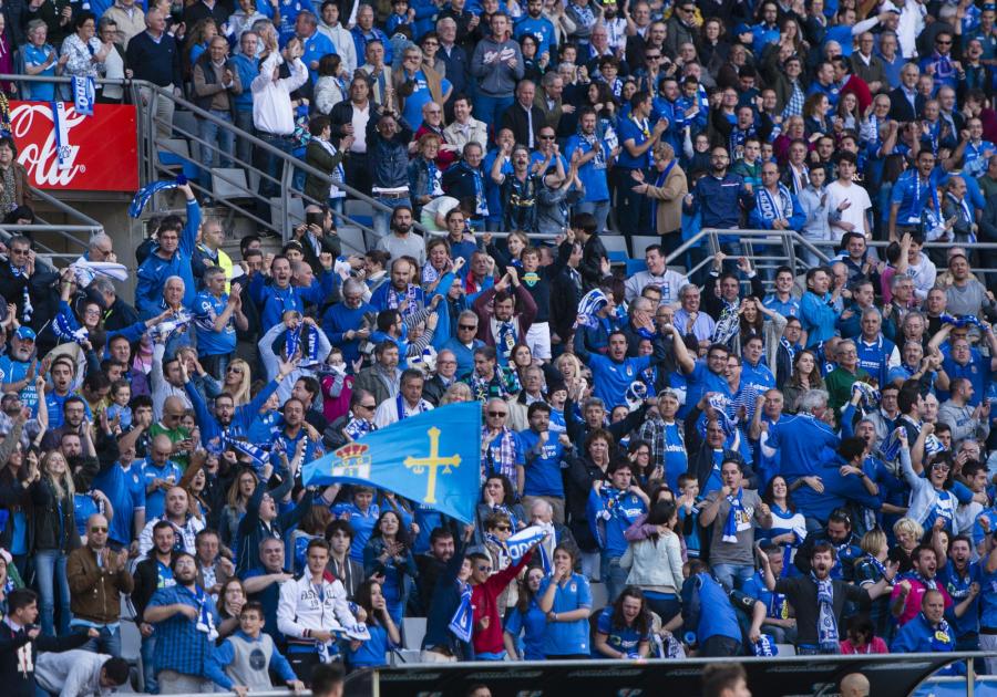 El Oviedo agradece a la afición del Rayo el trato hacia sus seguidores