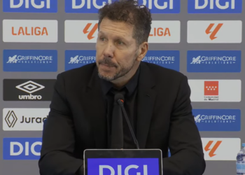Simeone rueda de prensa rayo atletico 2025-26