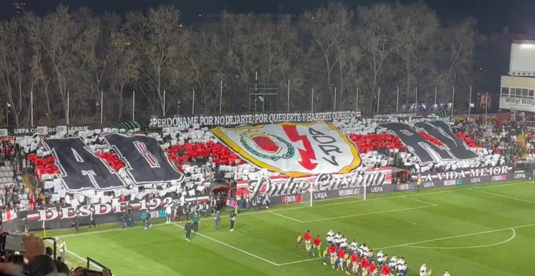 Tifo Rayo Vallecas