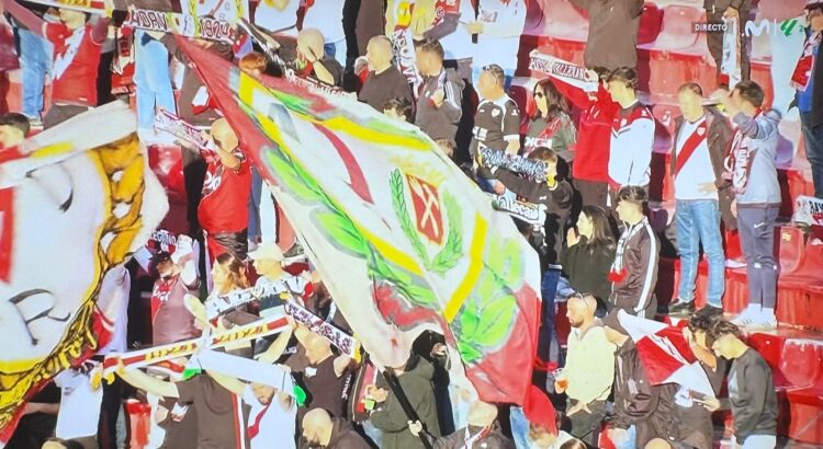aficionados desplazados Rayo Sevilla